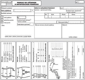 Poukaz na protetickou pomůcku